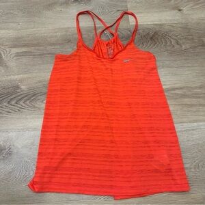 Nike Dri-fit Red Thin Tank Top